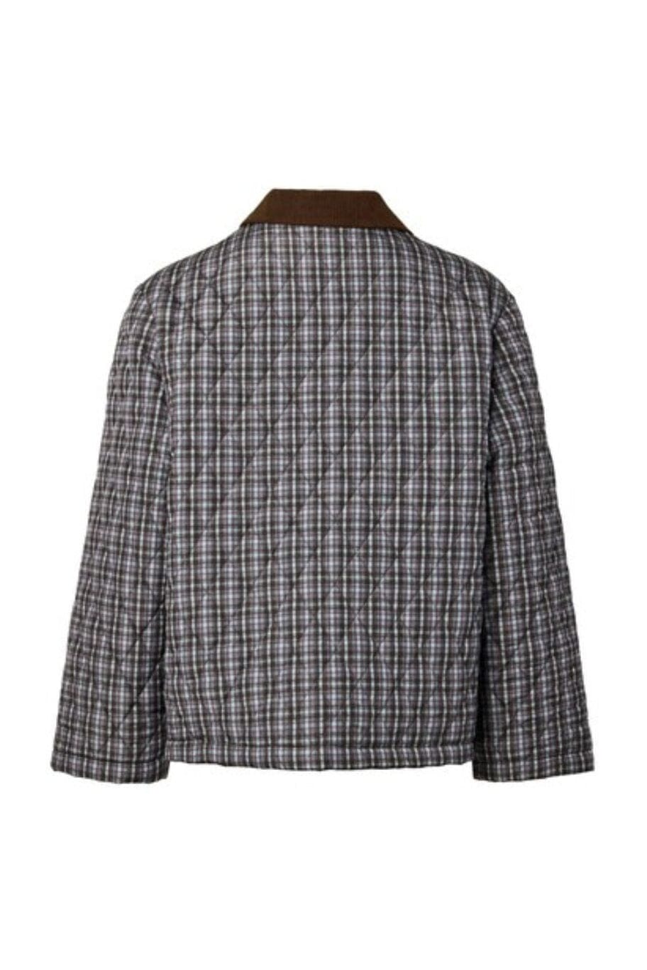 Pieces - Pcalma Light Quilt Jacket - 5091529 Forest Night Wine Tasting/Wren/Greige Jakker 