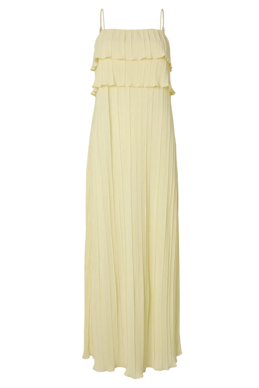 Pieces - Pcamber Sl Ankle Layred Dress Kca - 5048789 French Vanilla Kjoler 