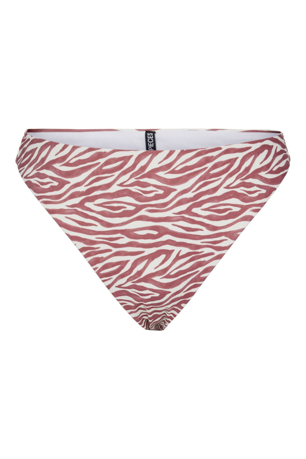 Pieces - Pcamy Bikini Brief Sww Hanger - 4507684 Marsala Eggnog Zebra