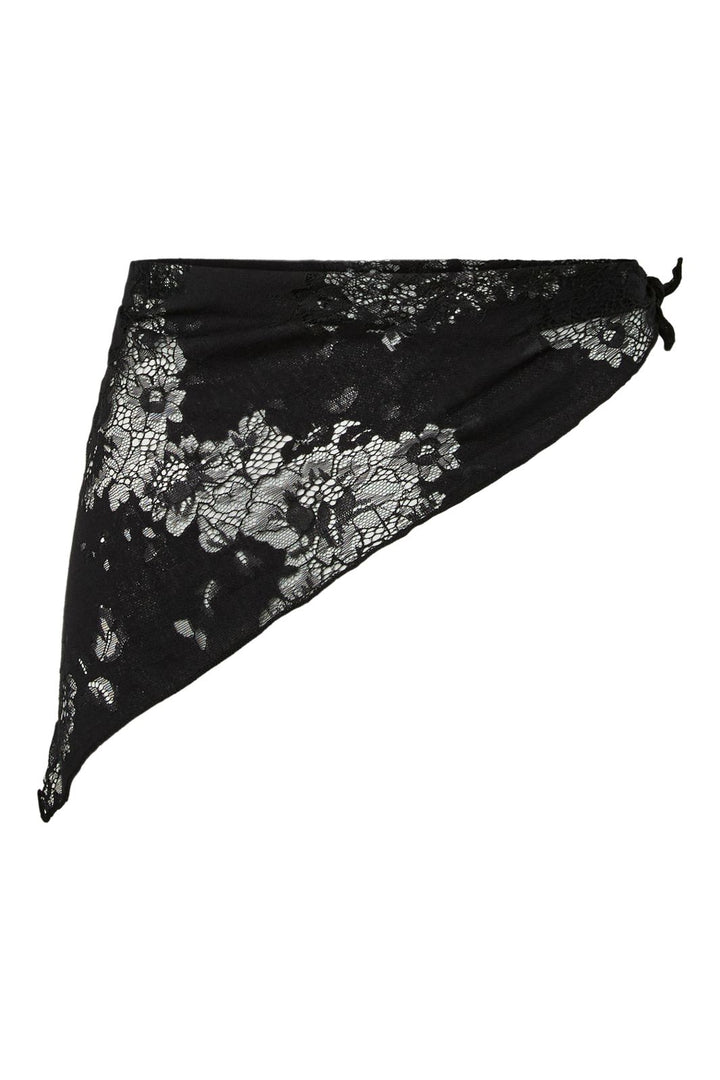 Pieces - Pcaria Lace Sarong Pp - 5091577 Black
