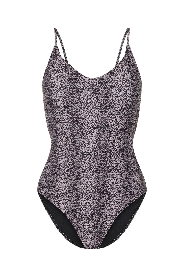 Pieces - Pcbaomi Swimsuit - 4964535 Black Mini Leo