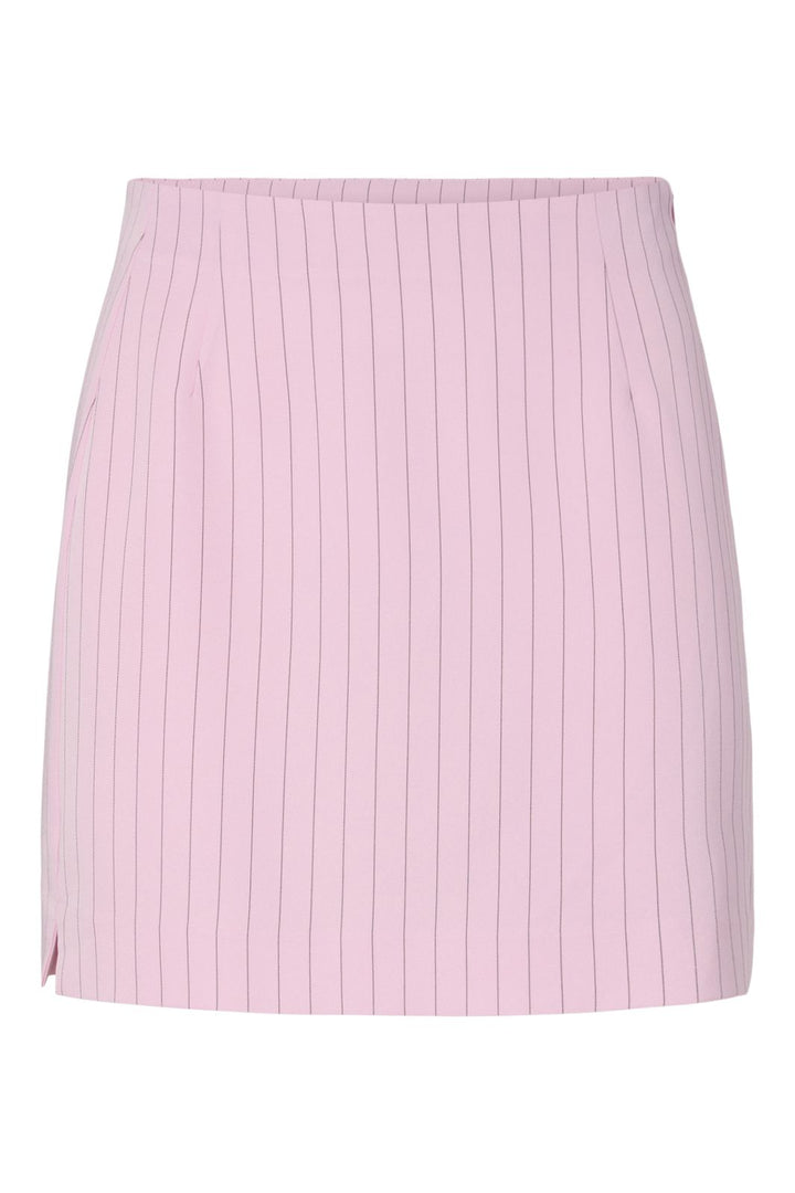 Pieces - Pcbellis Skirt - 4964385 Roseate Spoonbill White