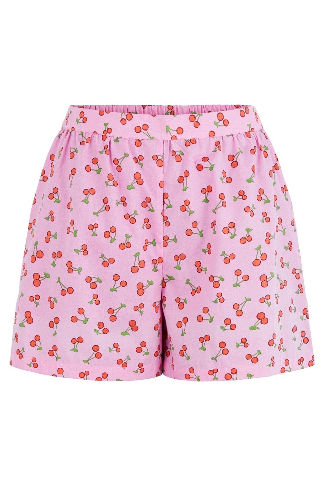 Pieces - Pcberry Shorts - Prism Pink Cherries Shorts 