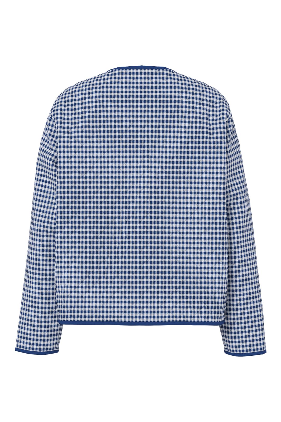 Pieces - Pcbibba Quilt Jacket - 5031875 Navy Peony W. Bows