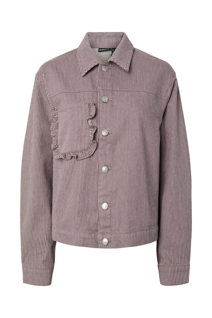 Pieces - Pcbillo Ls Denim Jacket - 4972496 Sparrow Cloud Dancer