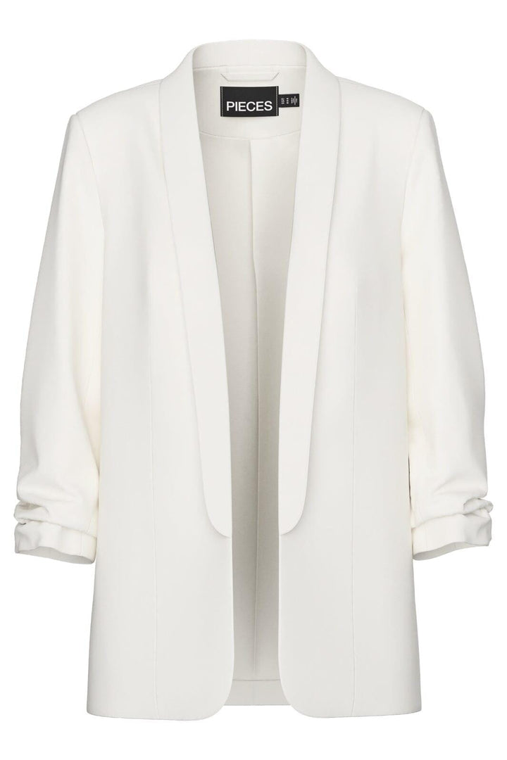 Pieces - PcBoss 3/4 Blazer - Cloud Dancer