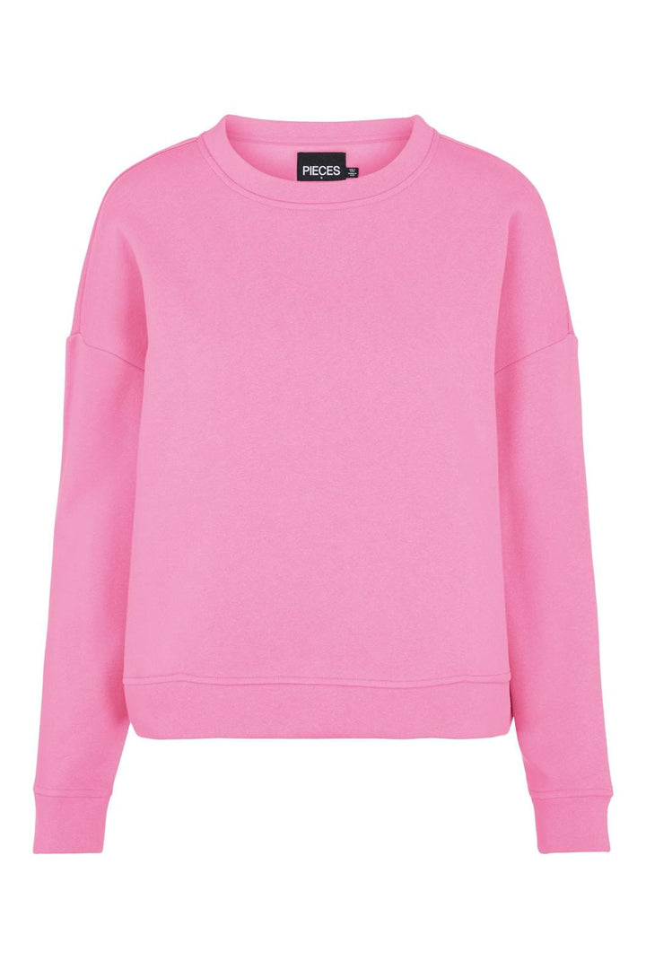 Pieces - Pcchilli Ls Sweat - 4080238 Begonia Pink