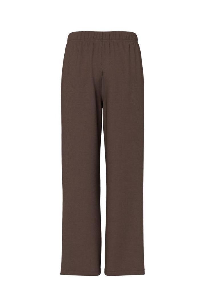 Pieces - Pcchilli Wide Sweat Pants - 4802364 Hot Fudge