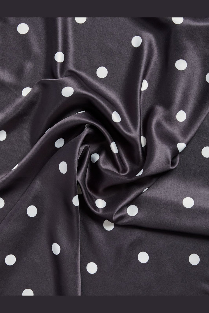 Pieces - Pcdonnie Square Scarf - 4986126 Black Polka Dots