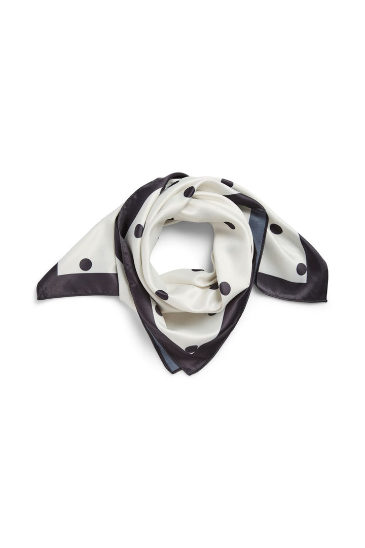 Pieces - Pcdonnie Square Scarf - 4993263 Birch Polka Dots