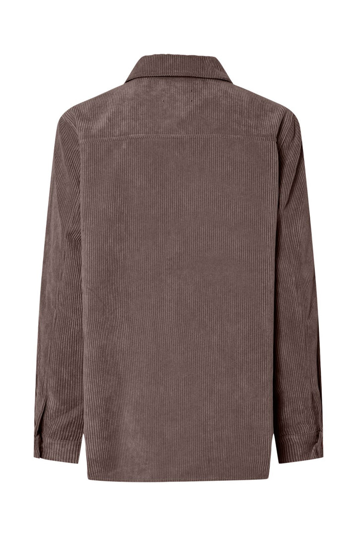 Pieces - Pceffi Ls Shirt - 4993109 Coffee Quartz