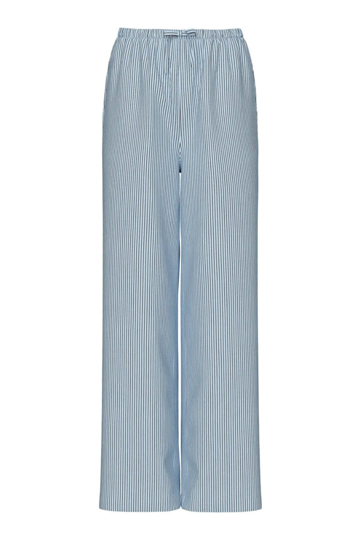 Pieces - Pcfeline Pants Pwp - 4822573 Cashmere Blue Morel