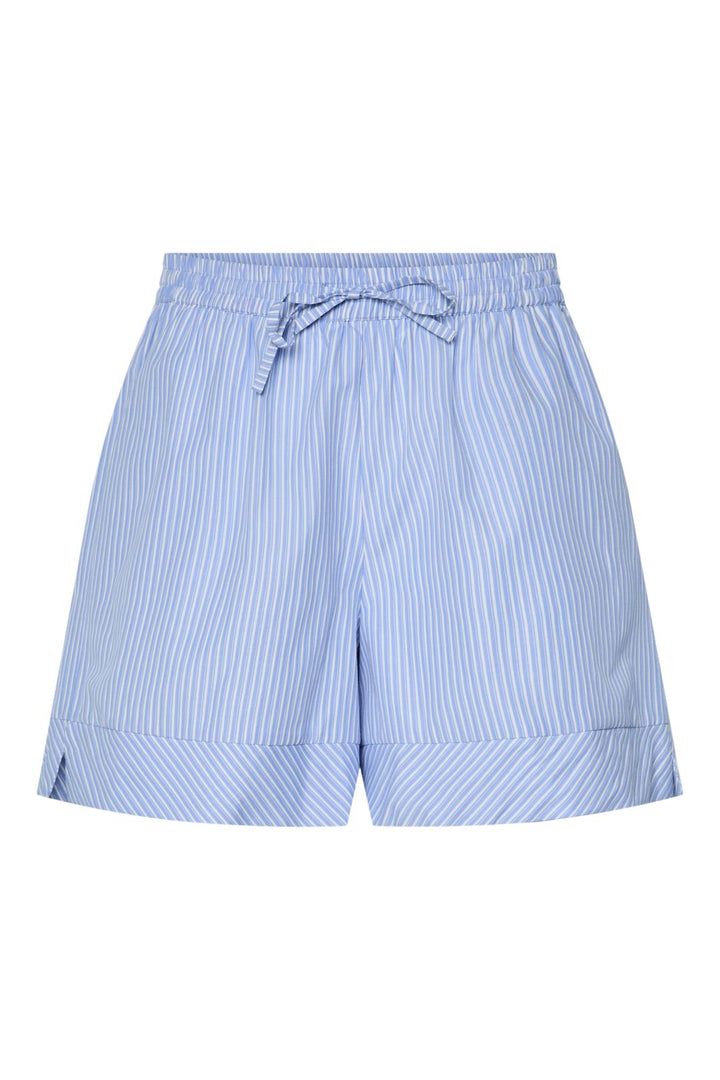 Pieces - Pcfemme Shorts - 4866498 Cornflower Blue Cloud Dancer