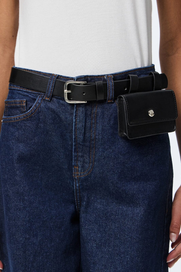 Pieces - Pcfia Belt Bag Fsy - 4876683 Black Silver