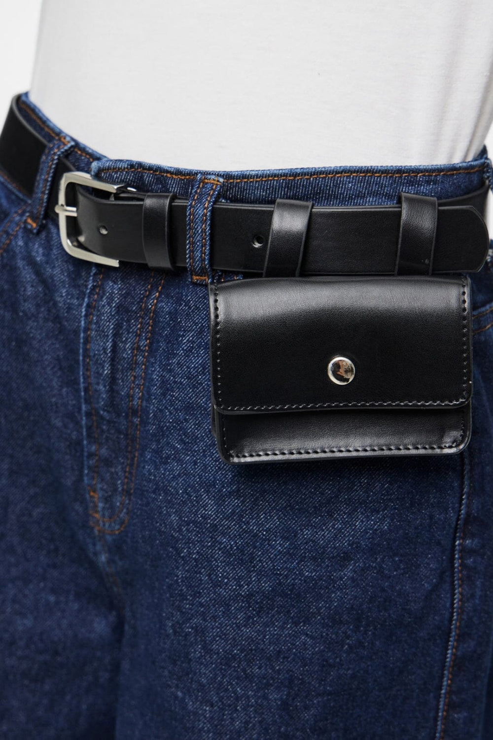 Pieces - Pcfia Belt Bag Fsy - 4876683 Black Silver
