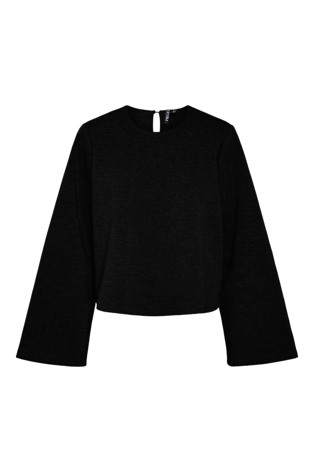 Pieces - Pcfilly Ls Sweat - 4594323 Black