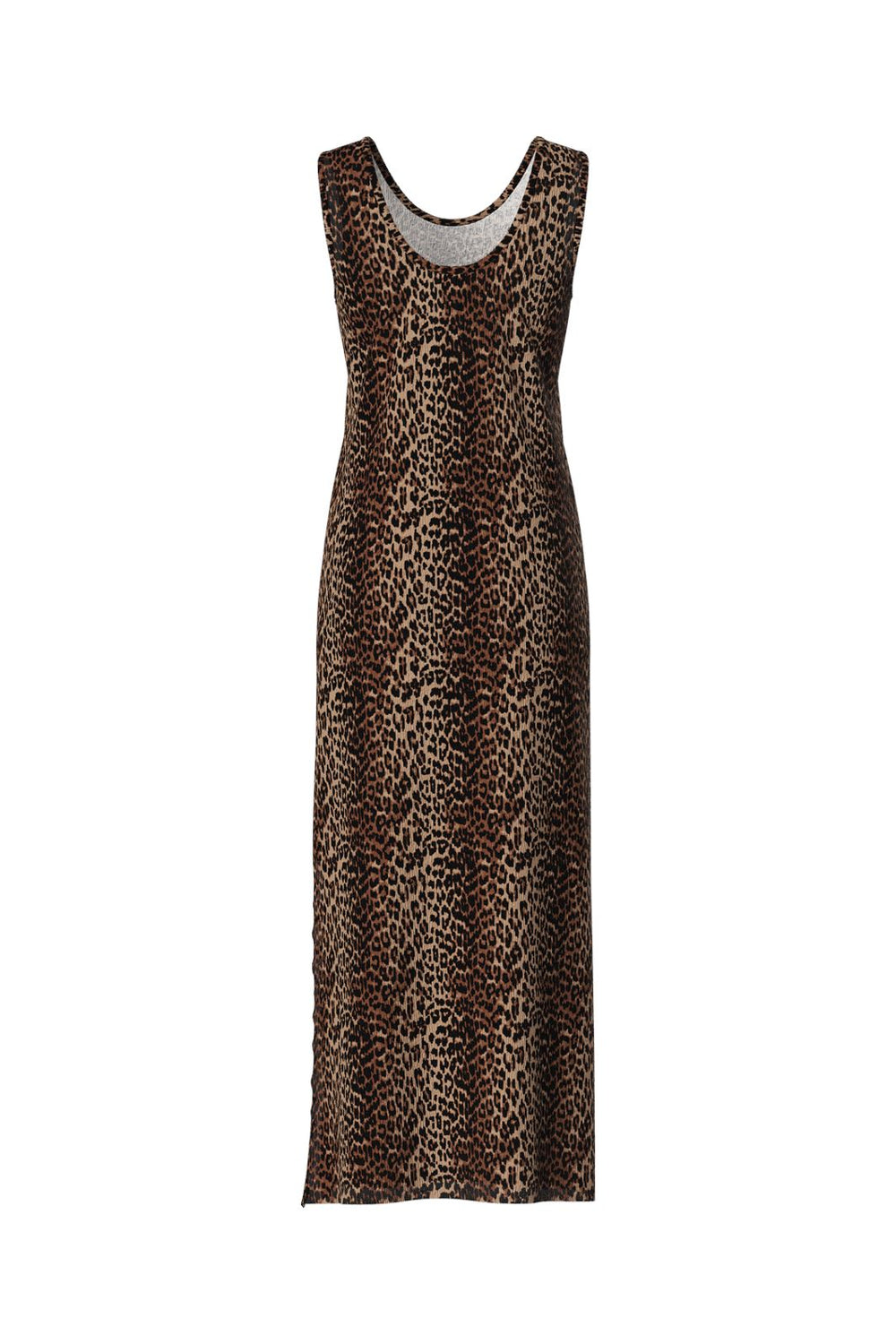 Pieces - Pcflora Sl Maxi Dress - 4699166 Black Leo