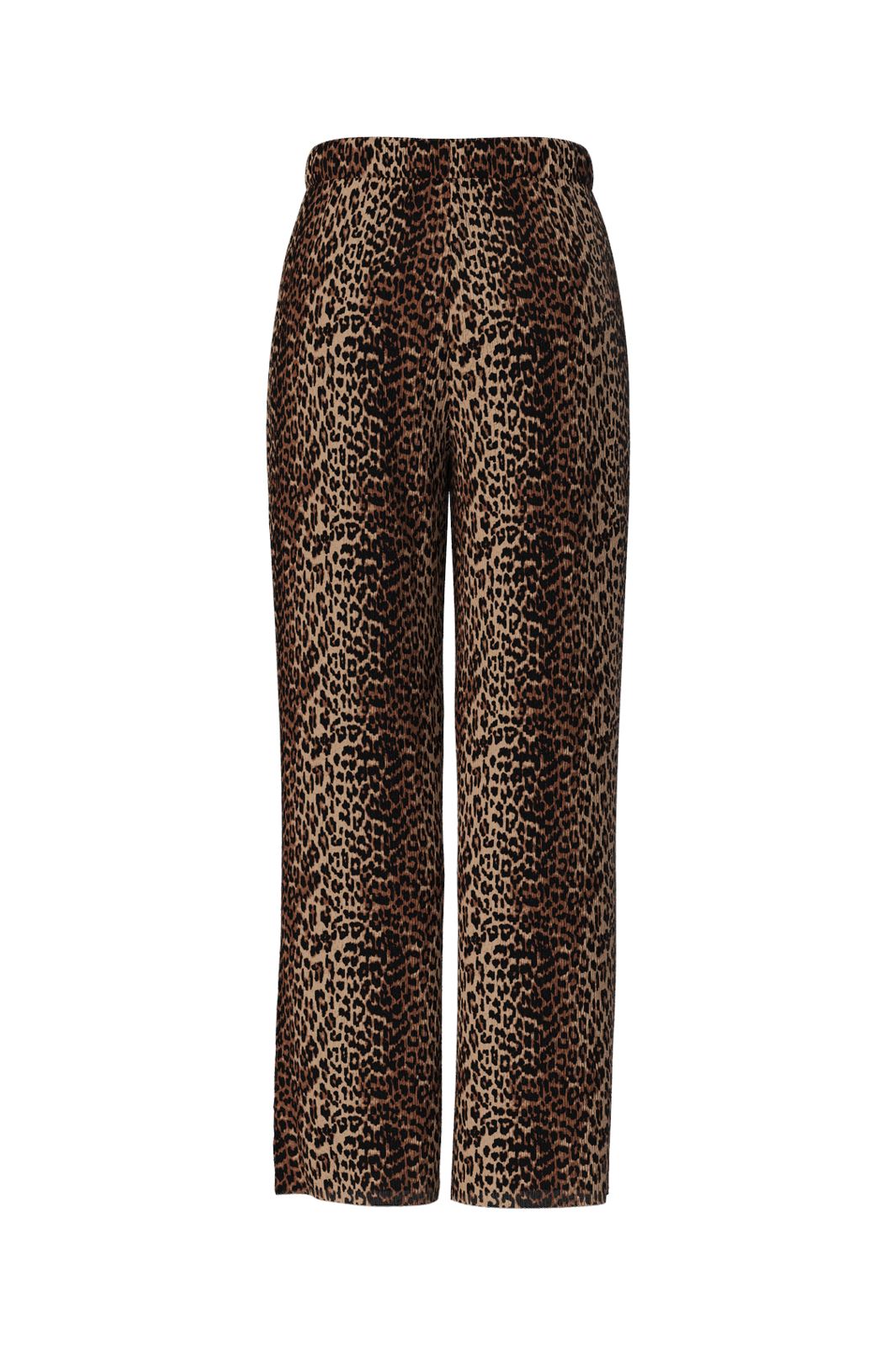 Pieces - Pcflora Wide Pants - 4699161 Black Leo