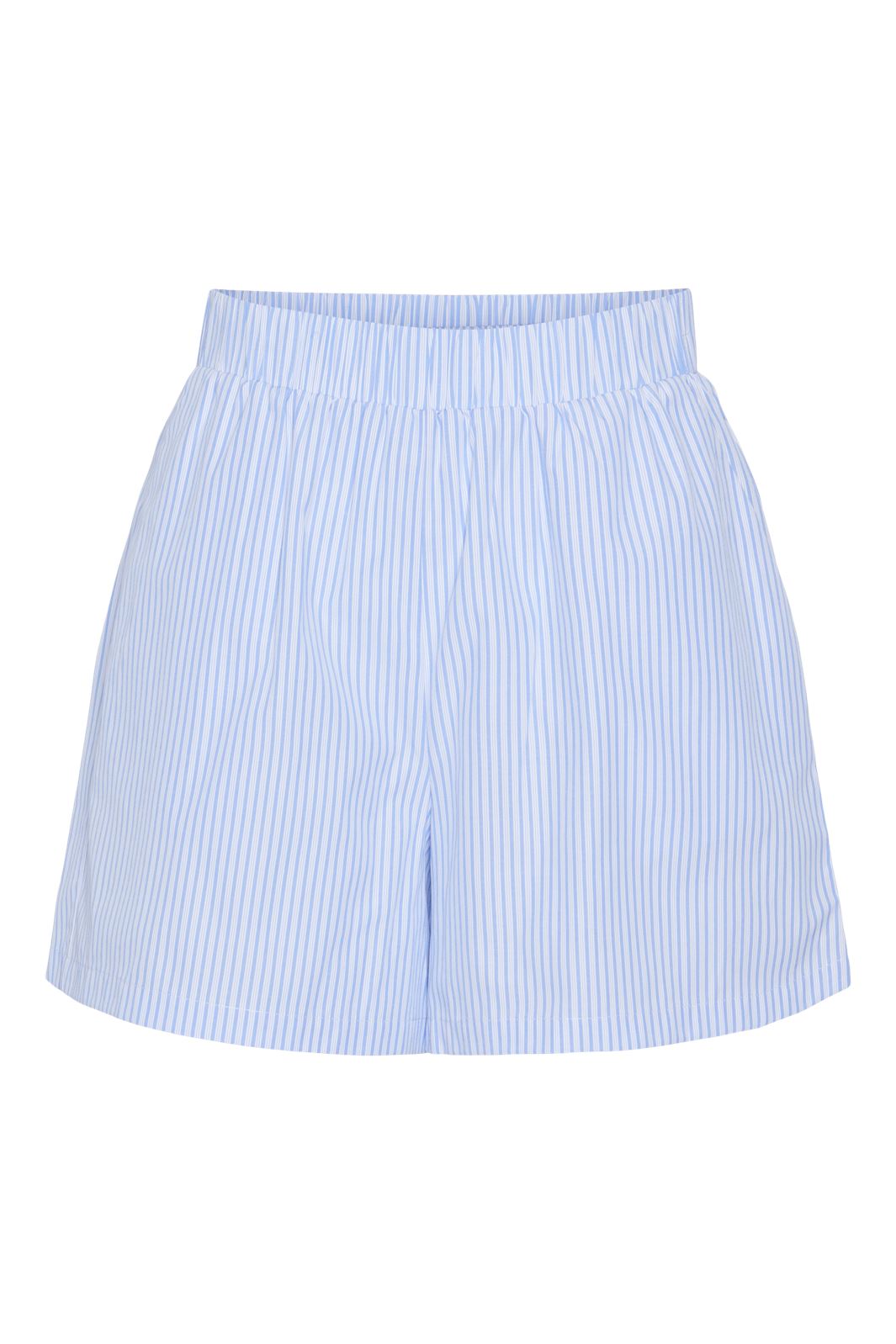 Pieces - Pcholly Shorts - 4648702 Cornflower Blue White