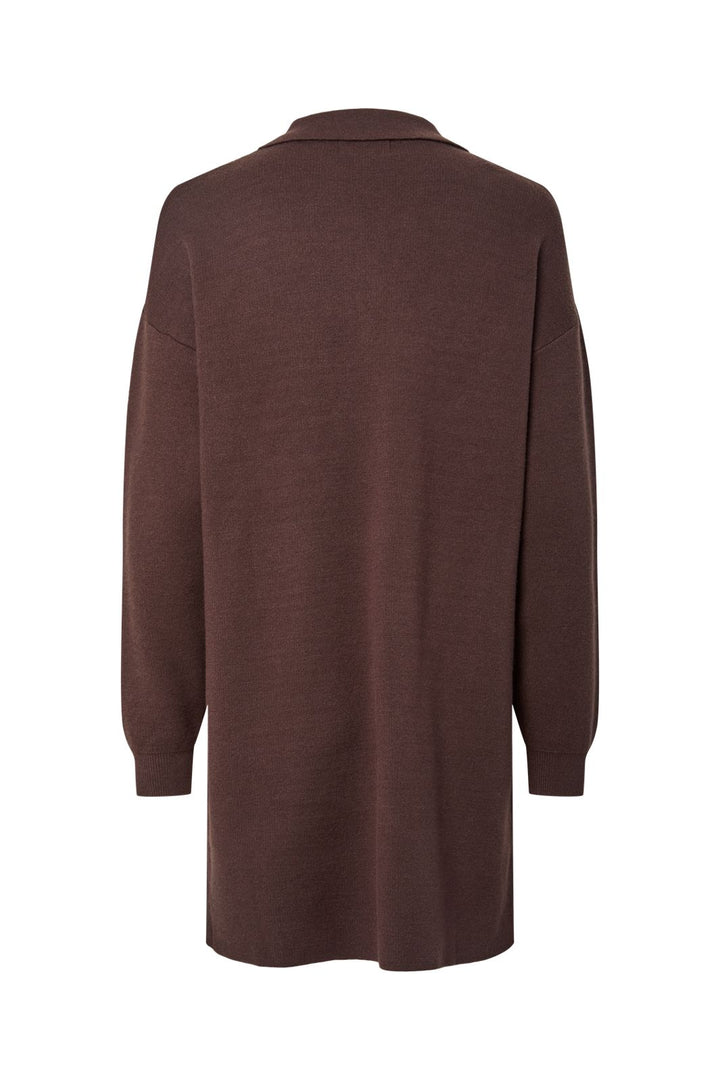 Pieces - Pcjassy Ls Polo Knit Dress - 5040035 Delicioso