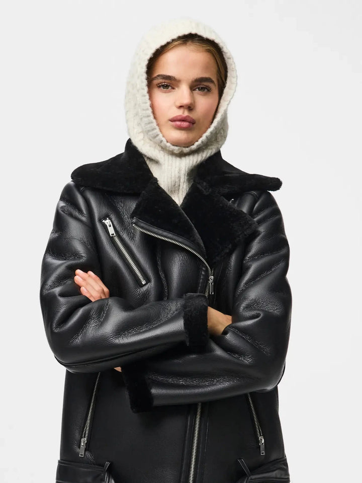 Pieces - Pcjisa Balaclava - 4843291 Birch Huer 