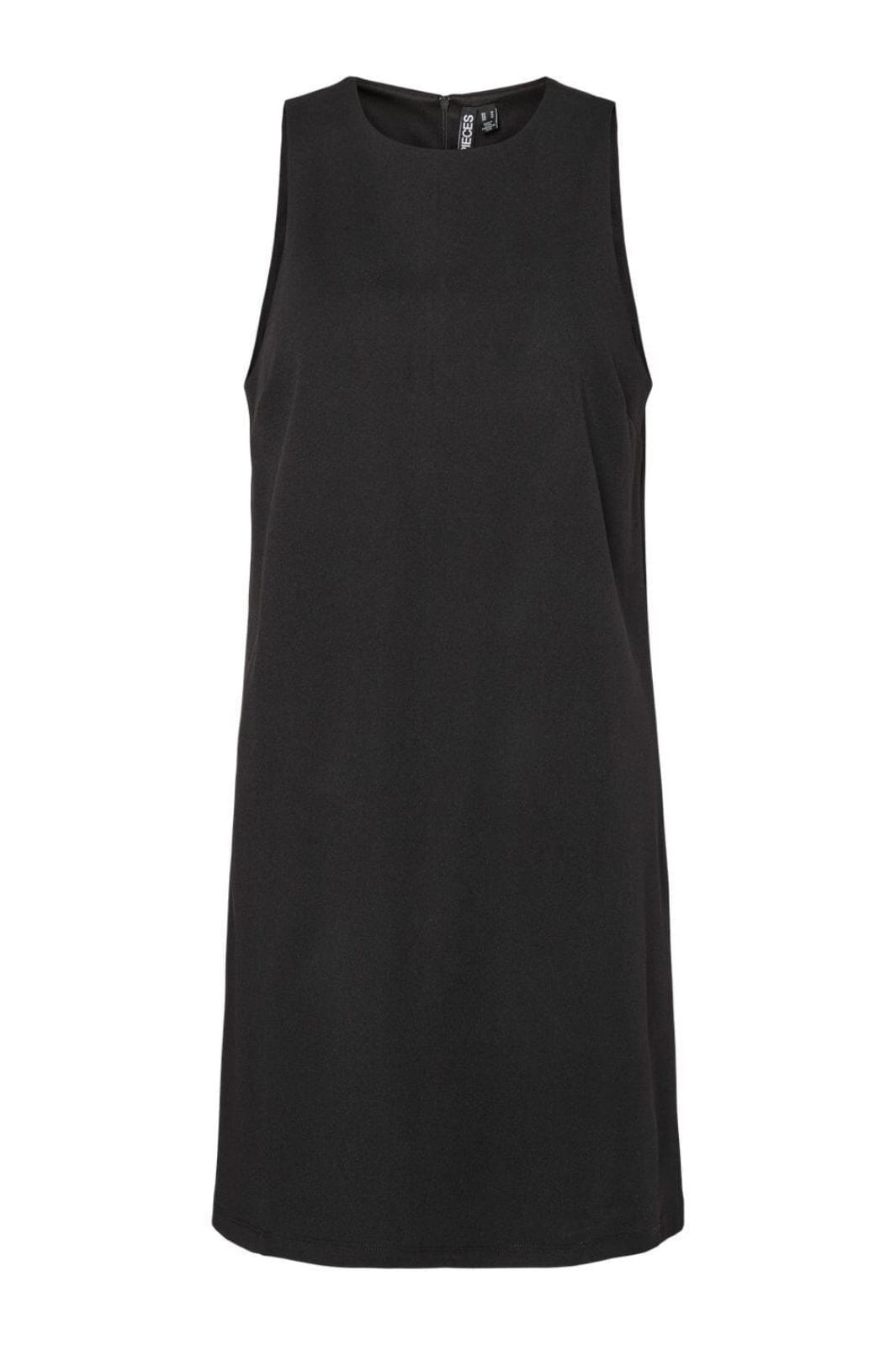 Pieces - Pcjosella Sl O-Neck Short Dress - 4866900 Black