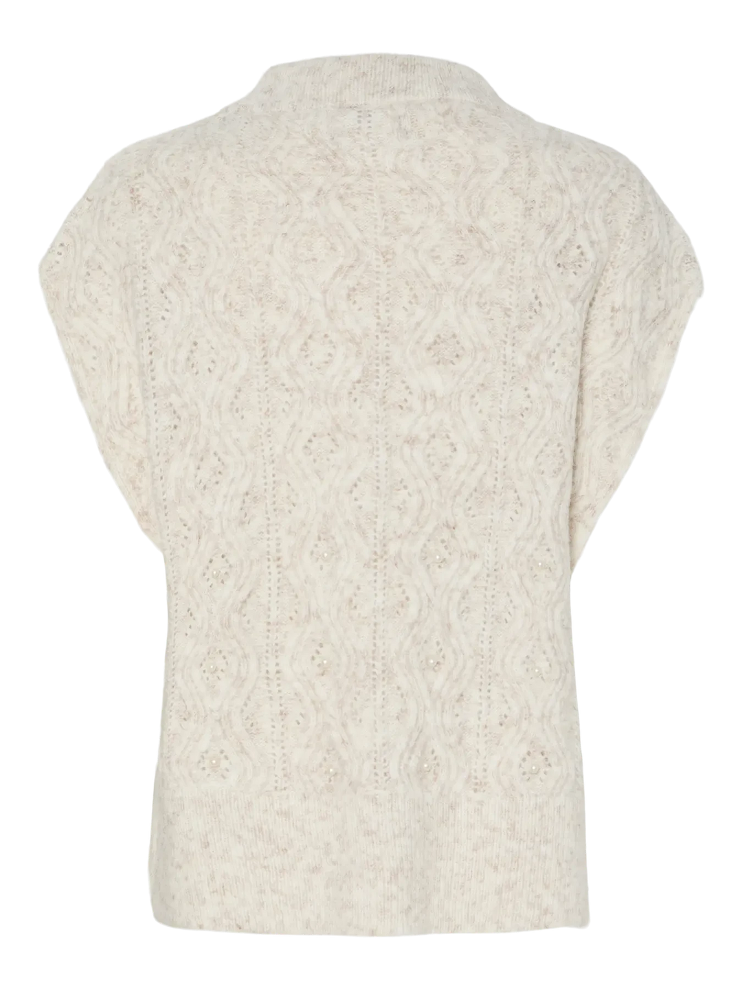 Pieces - Pcjovie Poncho - 4835360 Birch Tørklæder 
