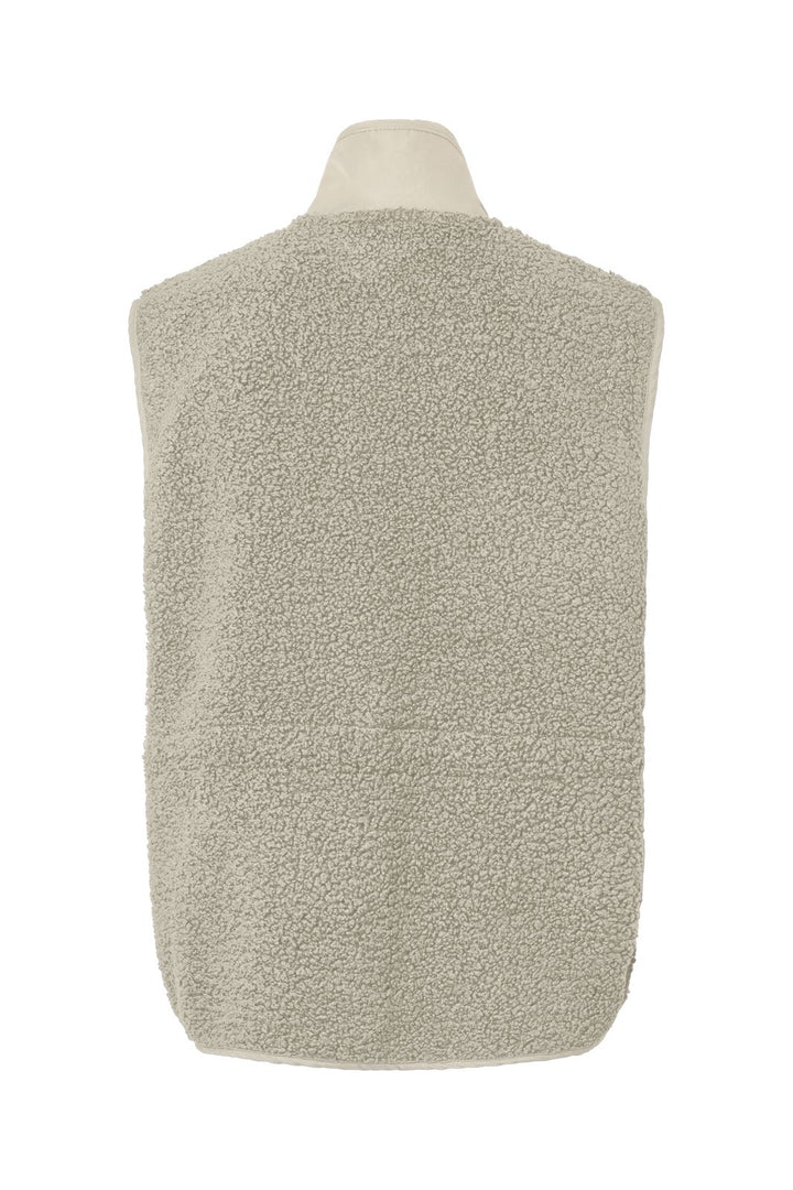 Pieces - Pckatty High Neck Vest - 5196981 Birch