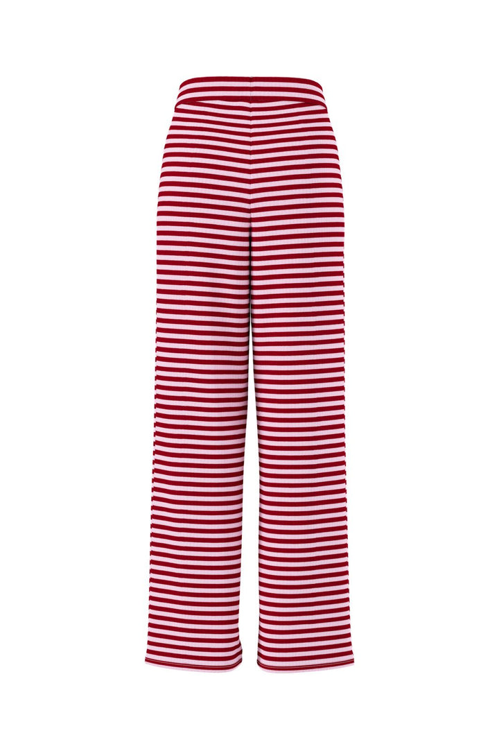 Pieces - Pclaya Wide Pants - 5042474 Goji Berry Pink Tulle