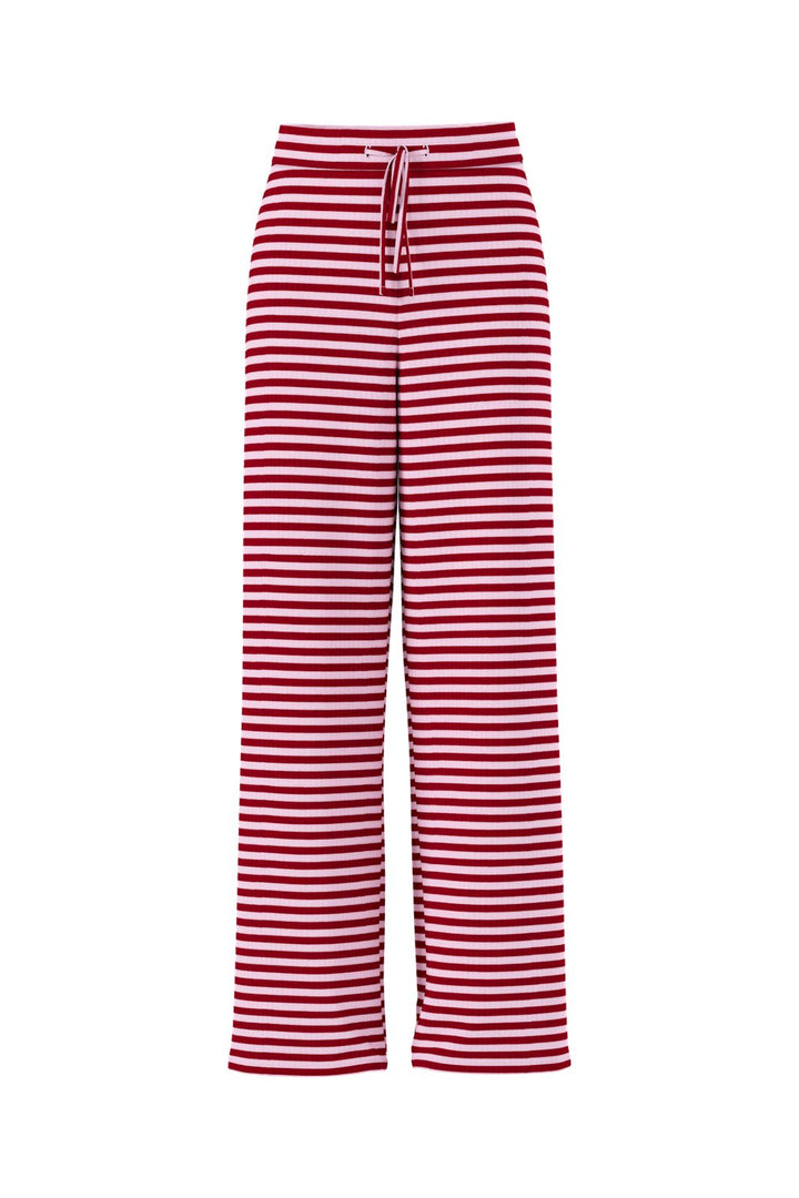 Pieces - Pclaya Wide Pants - 5042474 Goji Berry Pink Tulle