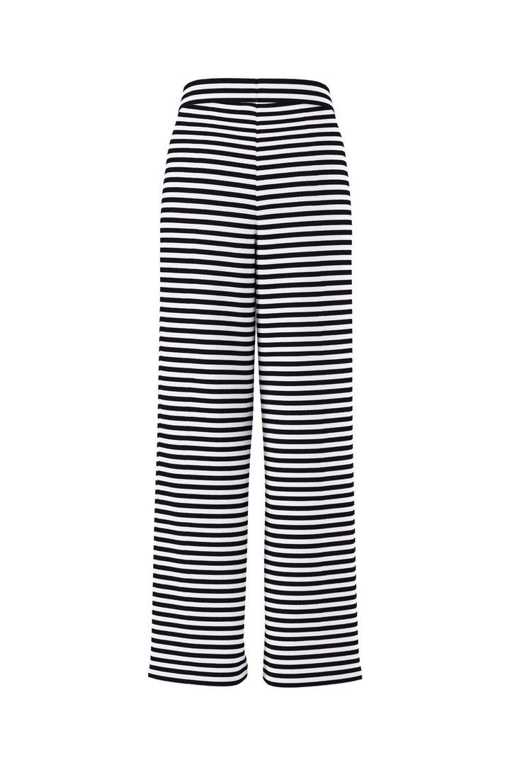 Pieces - Pclaya Wide Pants - 5066506 Black Bright White