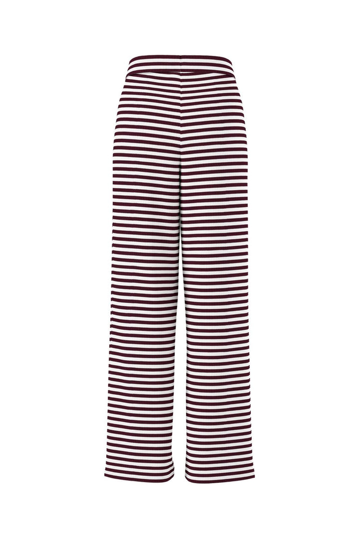 Pieces - Pclaya Wide Pants - 5086931 Winetasting Bright White