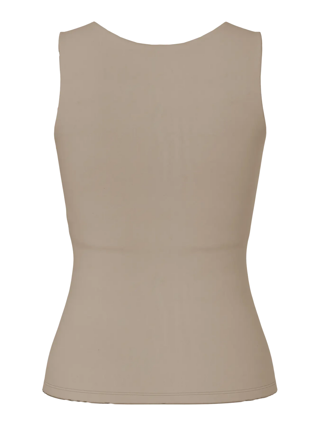 Pieces - Pclula Sl Reversible Tanktop - 4897665 Greige Tank Top 