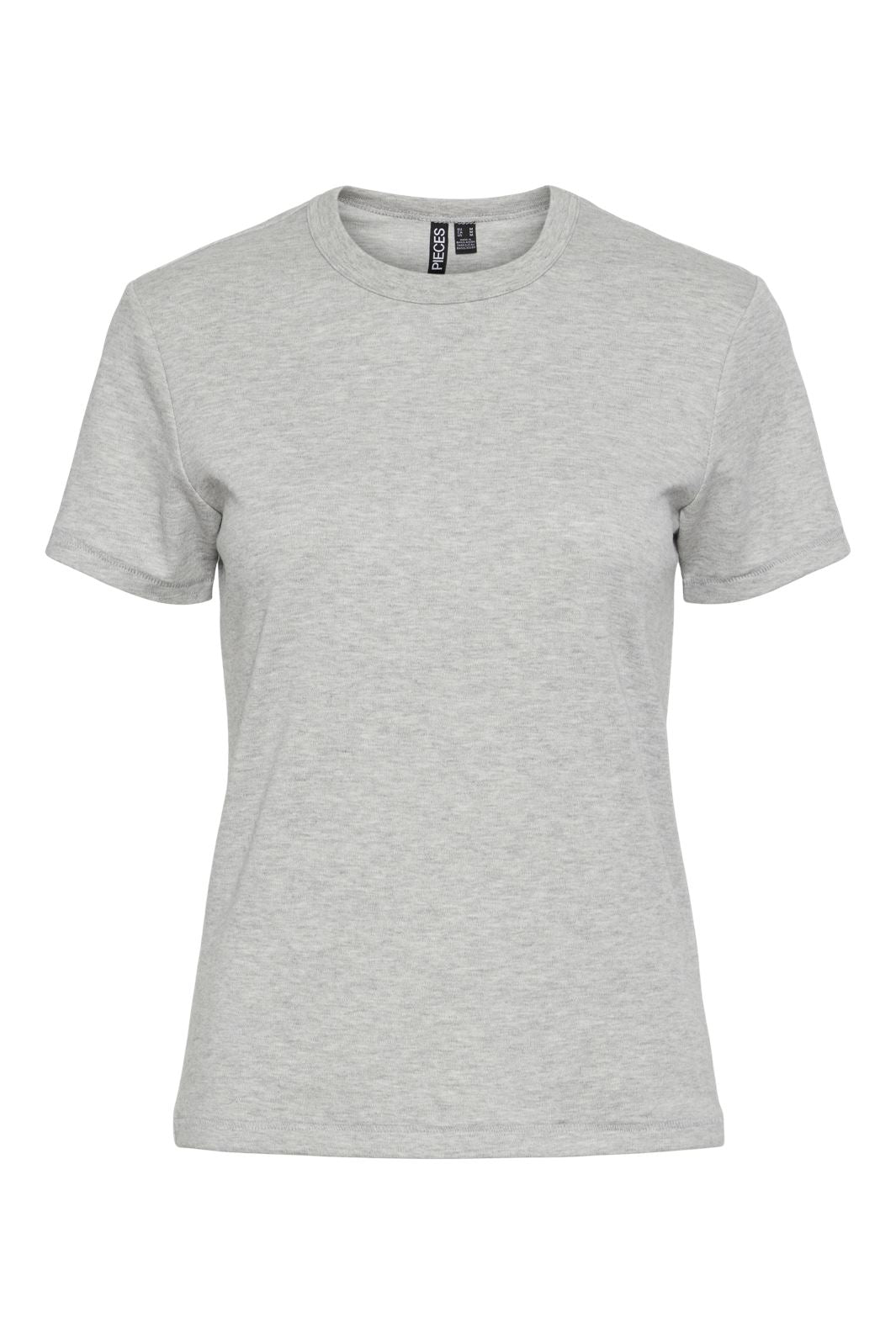 Pieces - Pcmara Ss Tee - 4551144 Light Grey Melange