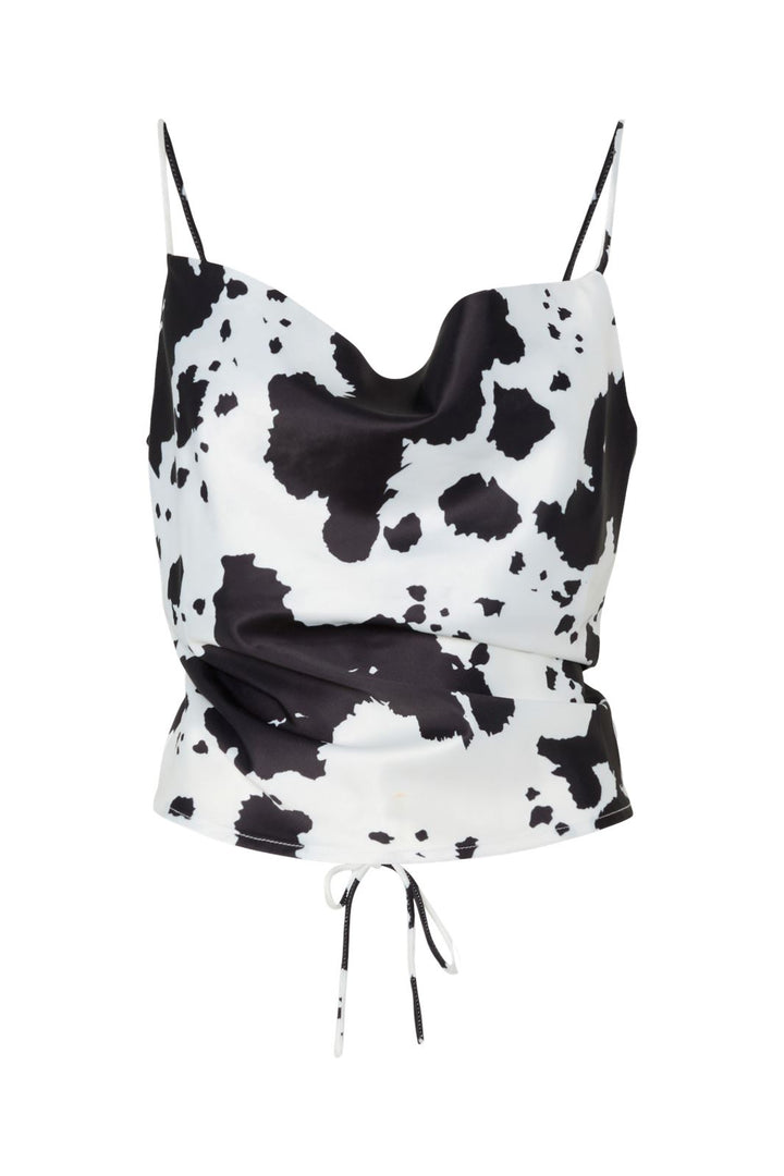 Pieces - Pcmari Slip Top 17126592 - 4873068 - Bright White Cow