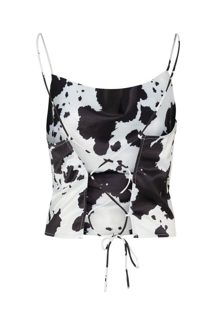 Pieces - Pcmari Slip Top 17126592 - 4873068 - Bright White Cow