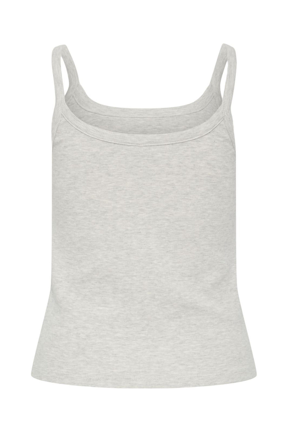 Pieces - Pcmay Strap Top - 4640349 Light Grey Melange