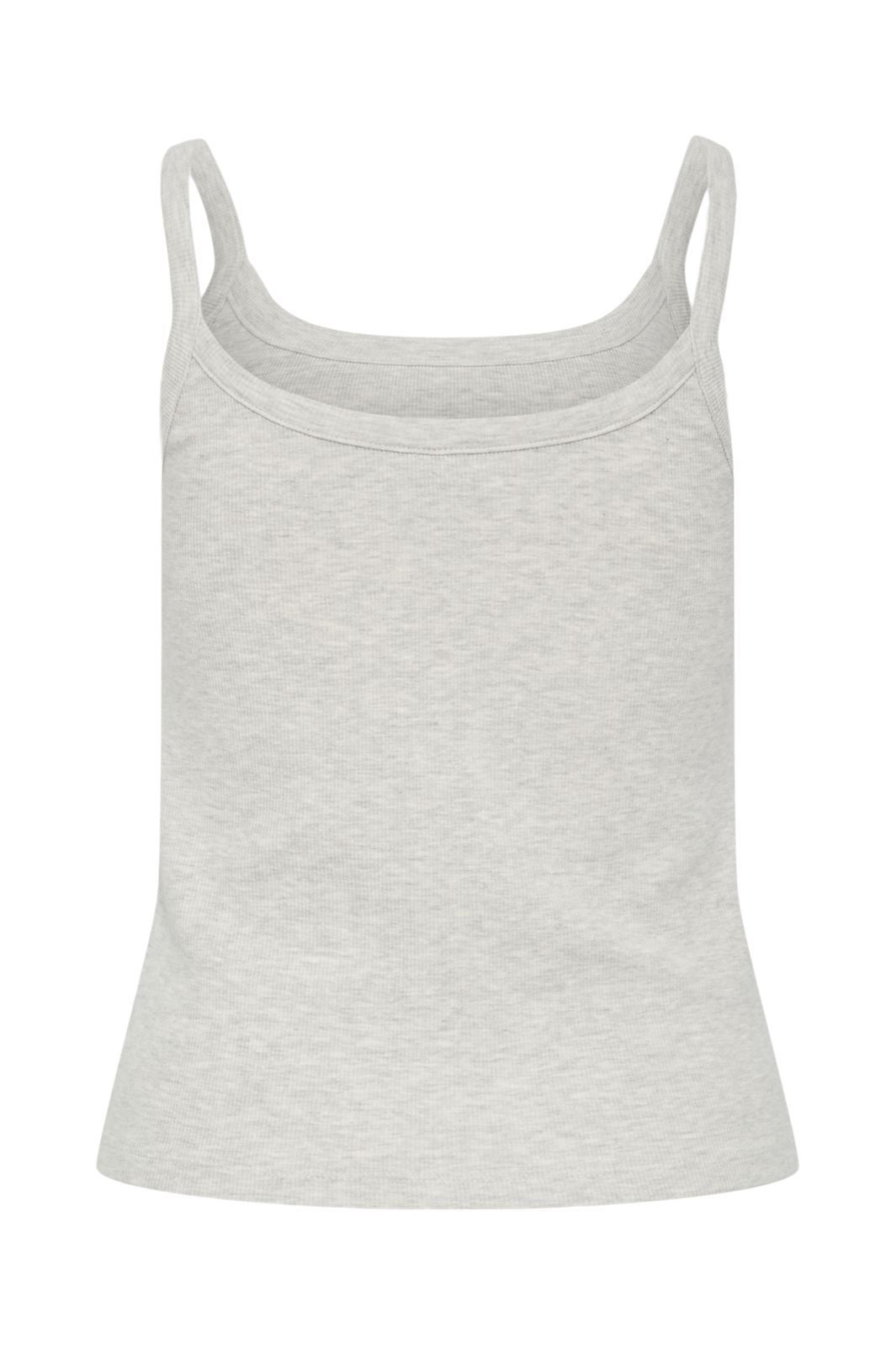 Pieces - Pcmay Strap Top - 4640349 Light Grey Melange