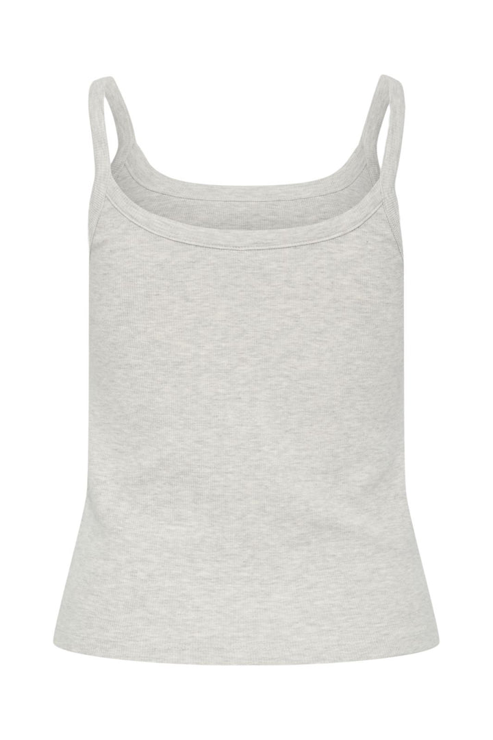 Pieces - Pcmay Strap Top - 4640349 Light Grey Melange