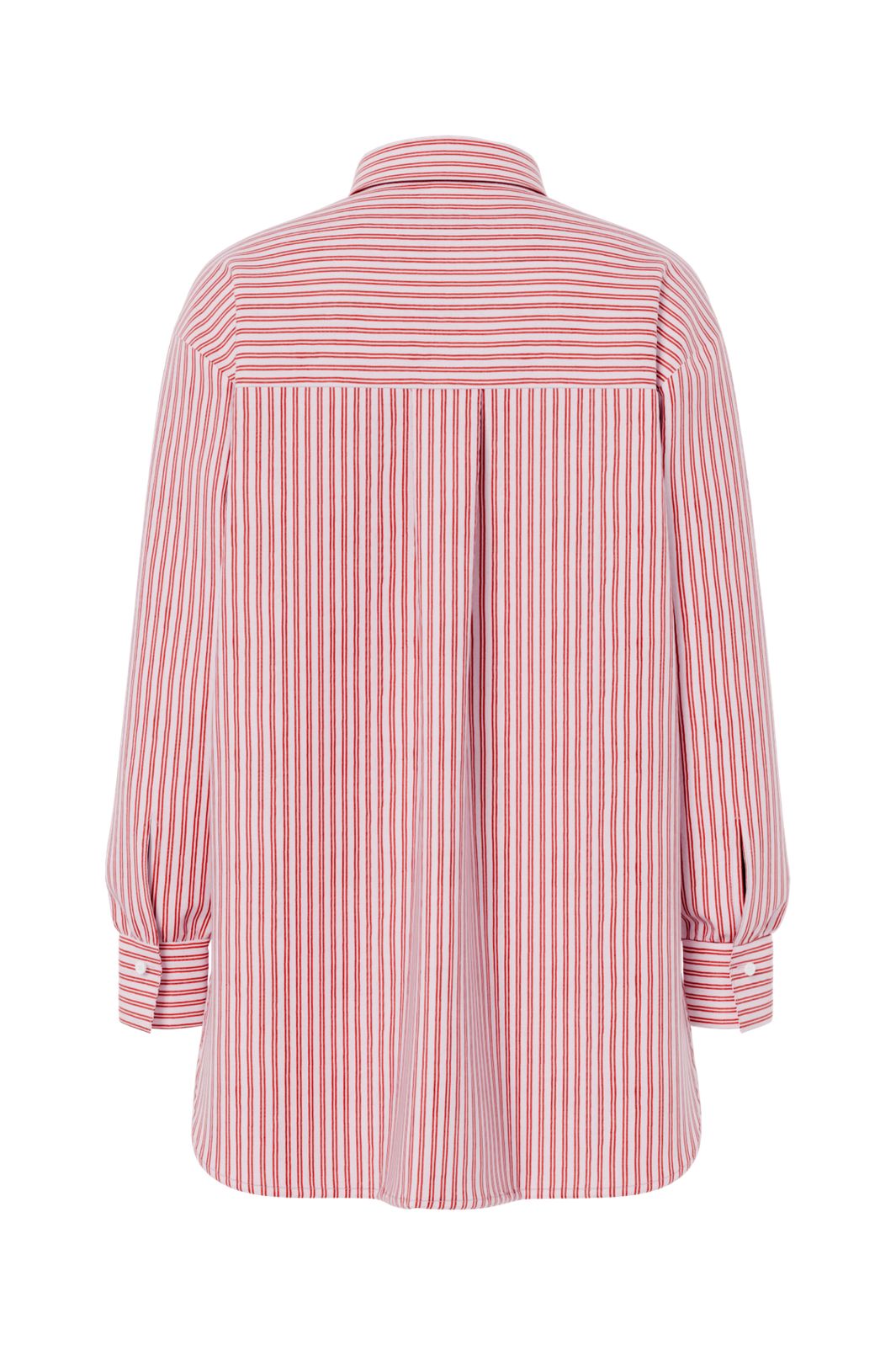 Pieces - Pcmelia Ls Loose Shirt - 4904438 Roseate Spoonbill New - Adrenaline Rush