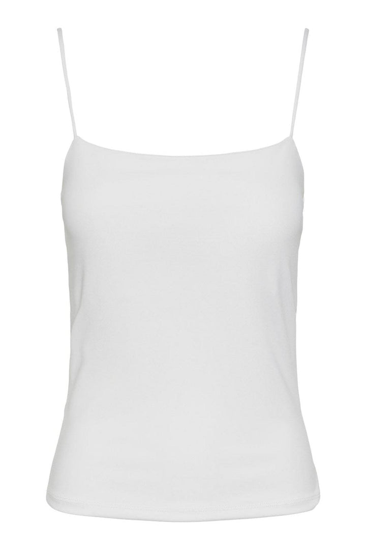 Pieces - Pcminni Strap Top - 4318970 Bright White Toppe 