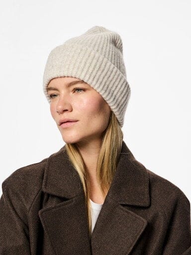 Pieces - Pcmoella Hood - 4547289 Whitecap Gray Melange Huer 