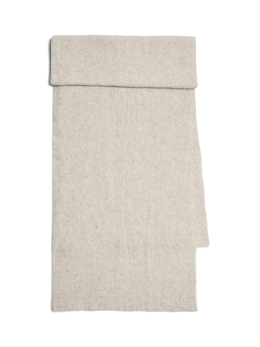 Pieces - Pcmoella Scarf - 4547299 Whitecap Gray Melange Tørklæder 