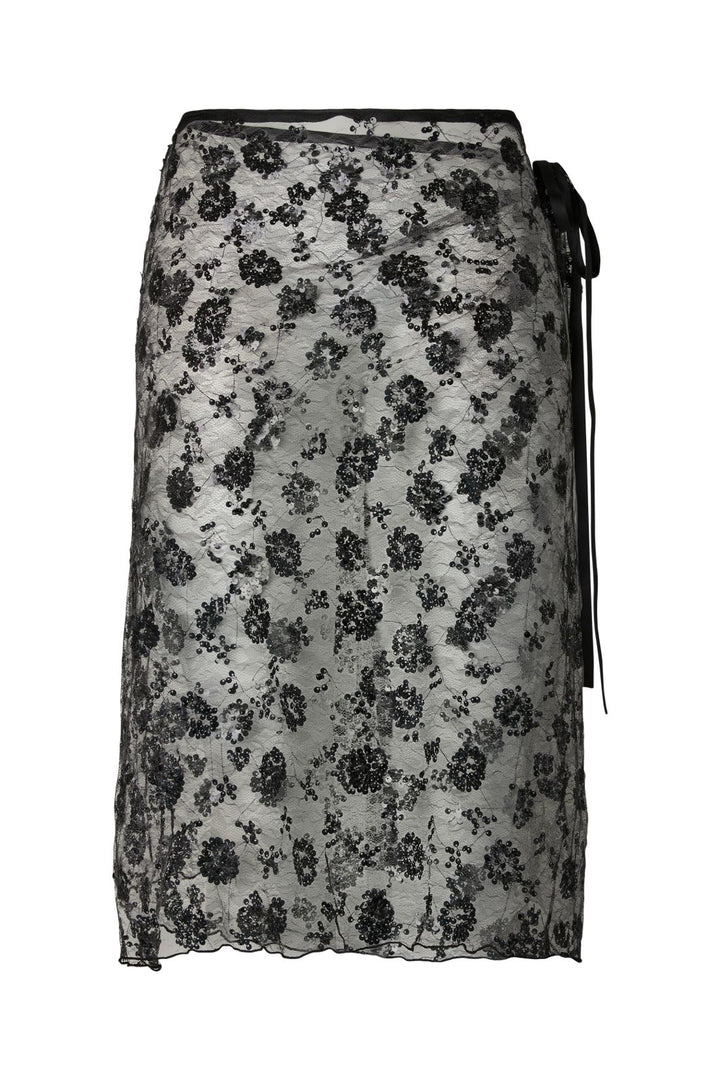 Pieces - Pcnatasja Lace Sarong - 4997996 Black