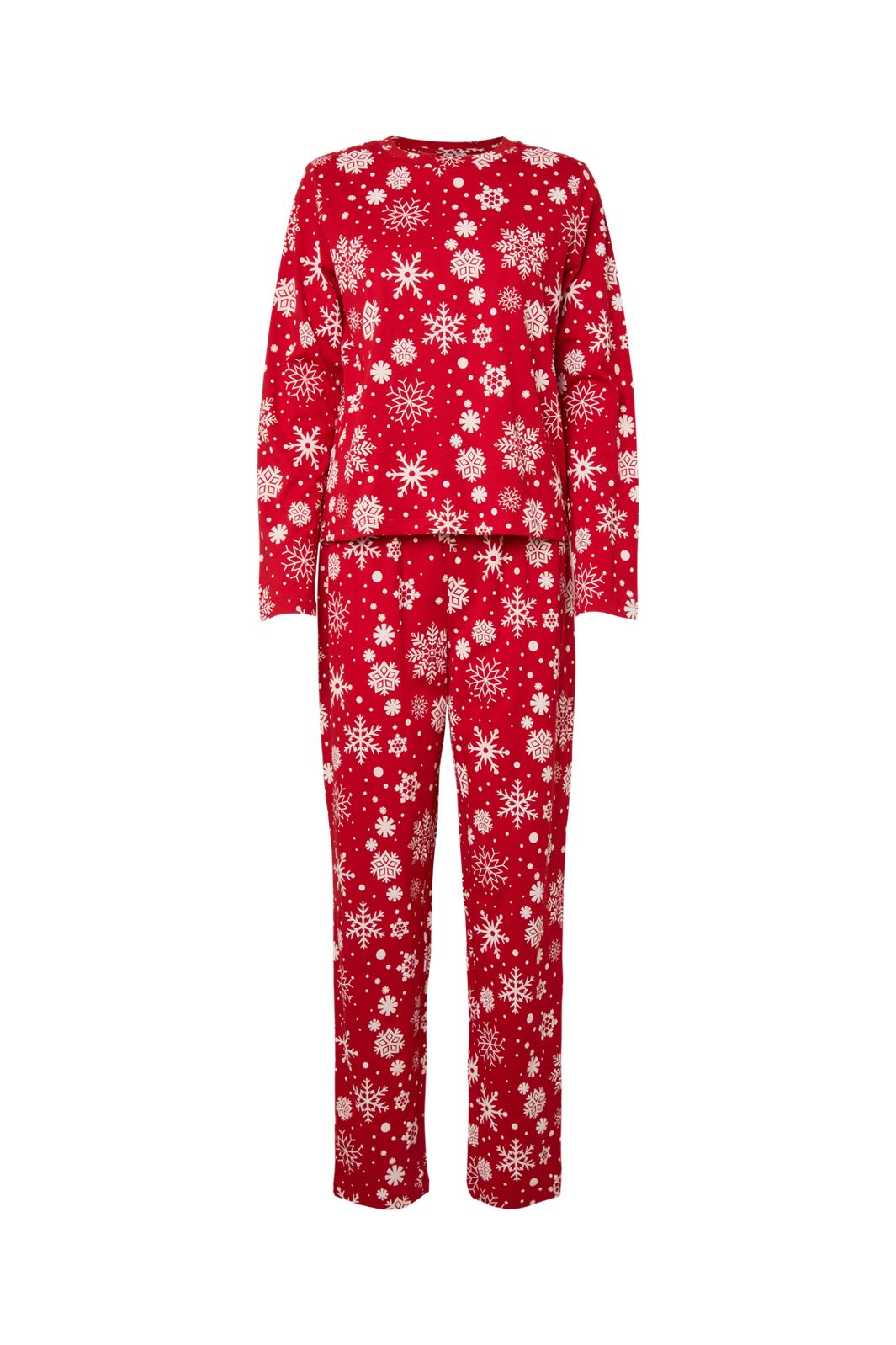 Pieces - Pcnaya Xmas Ls Nightwear Set - 5086641 Adrenaline Rush Snowflakes