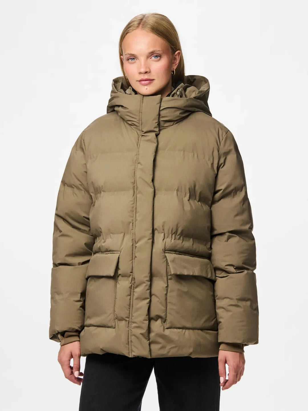 Pieces - Pcnorma Puffer Jacket - 4788011 Morel Jakker 