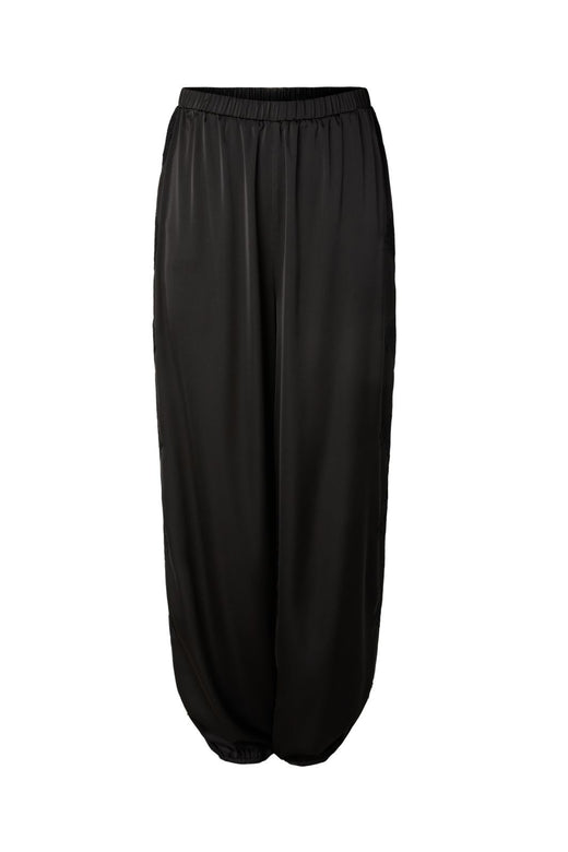 Pieces - Pcolli Balloon Satin Pants - 5233646 Black