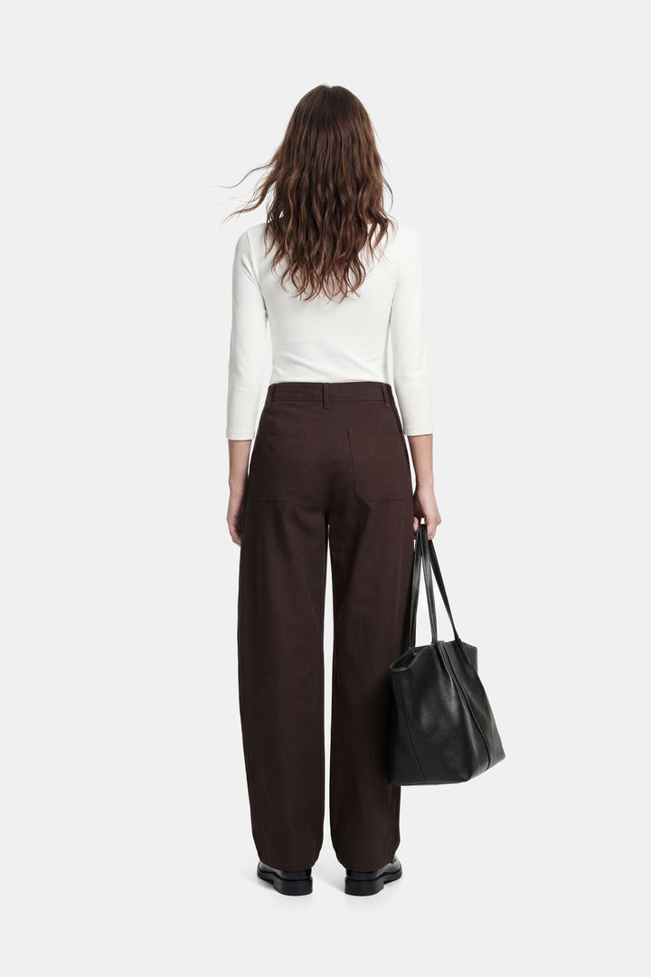 Pieces - Pcphoebe 3/4 Boatneck Top - 5083332 Cloud Dancer