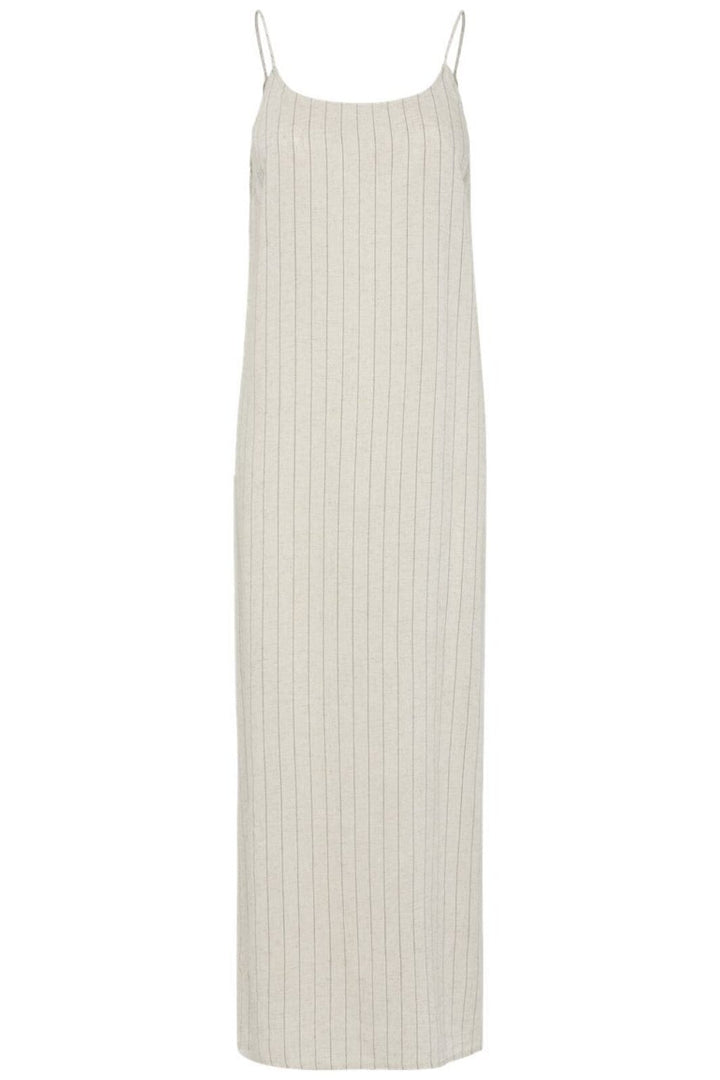 Pieces - Pcpia Strap Ankle Dress - 4764621 Birch Black Kjoler 