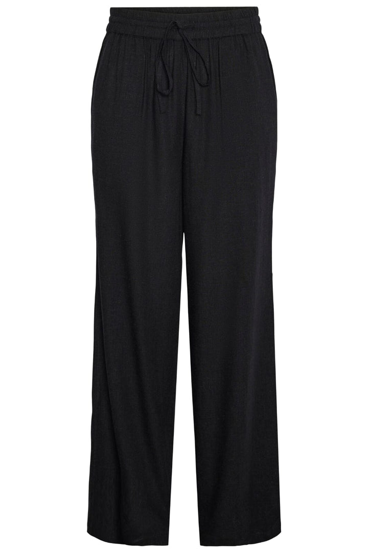 Pieces - Pcpia Wide Pants - 4476659 Black
